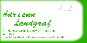 adrienn landgraf business card